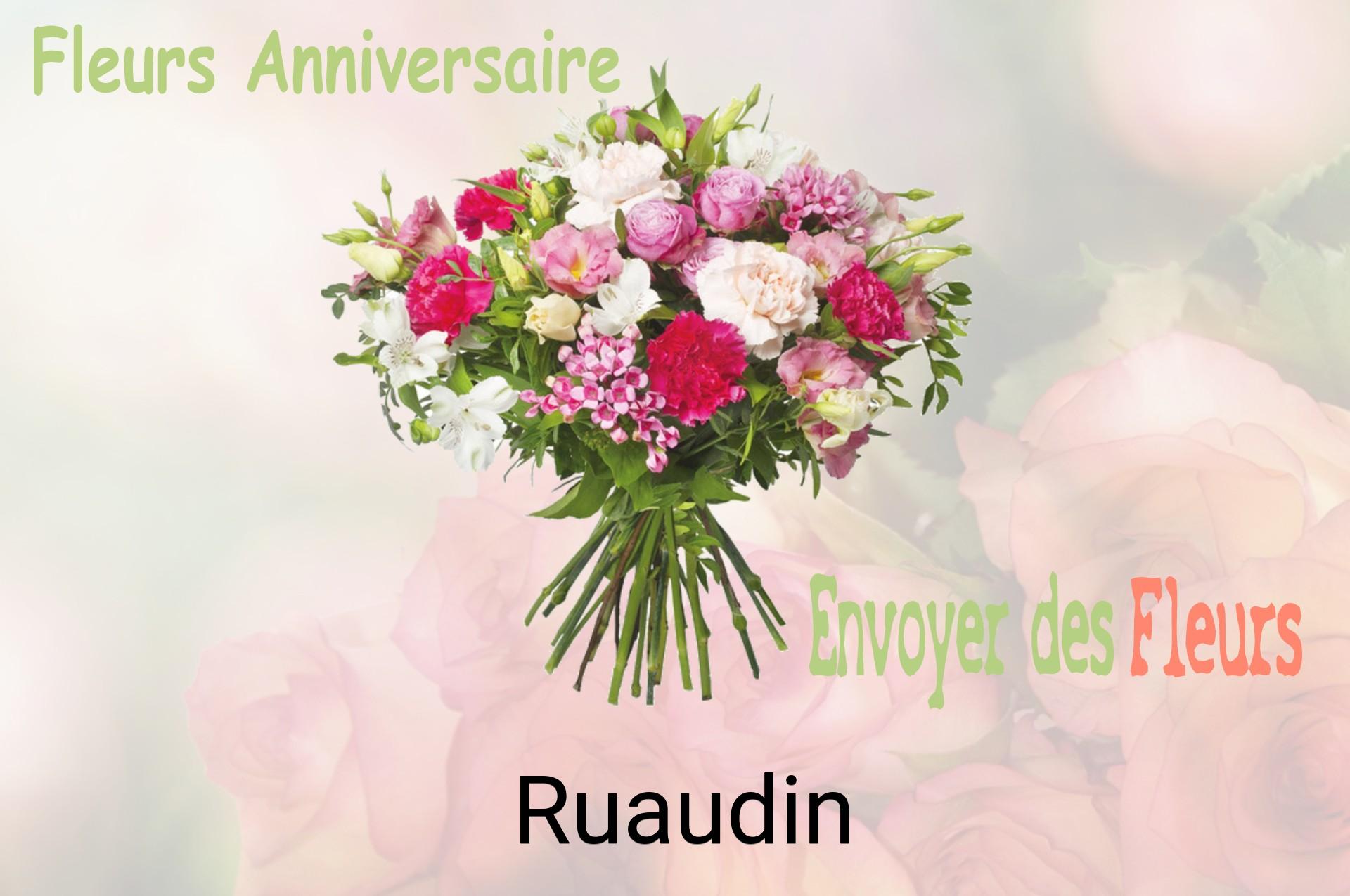 Bouquet de fleurs d’anniversaire livré à Ruaudin